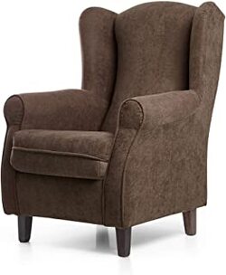 sillon orejero marron